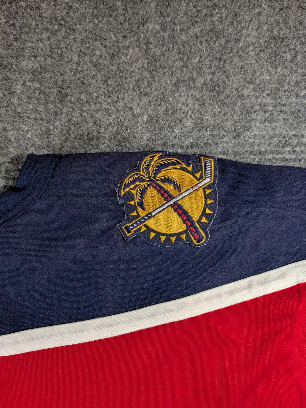 Vintage 90s Florida Panthers CCM Maska Hockey Jersey Men's Large